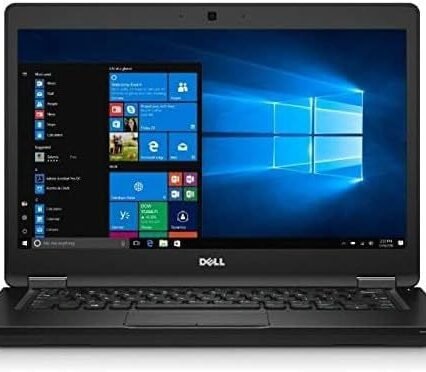 Refurbished (Good) - Dell Latitude 5490 Refurbished Laptop | 14-inch Full HD | Intel Core i5 8th Gen | 16GB RAM | 256GB SSD | Windows 11 Pro